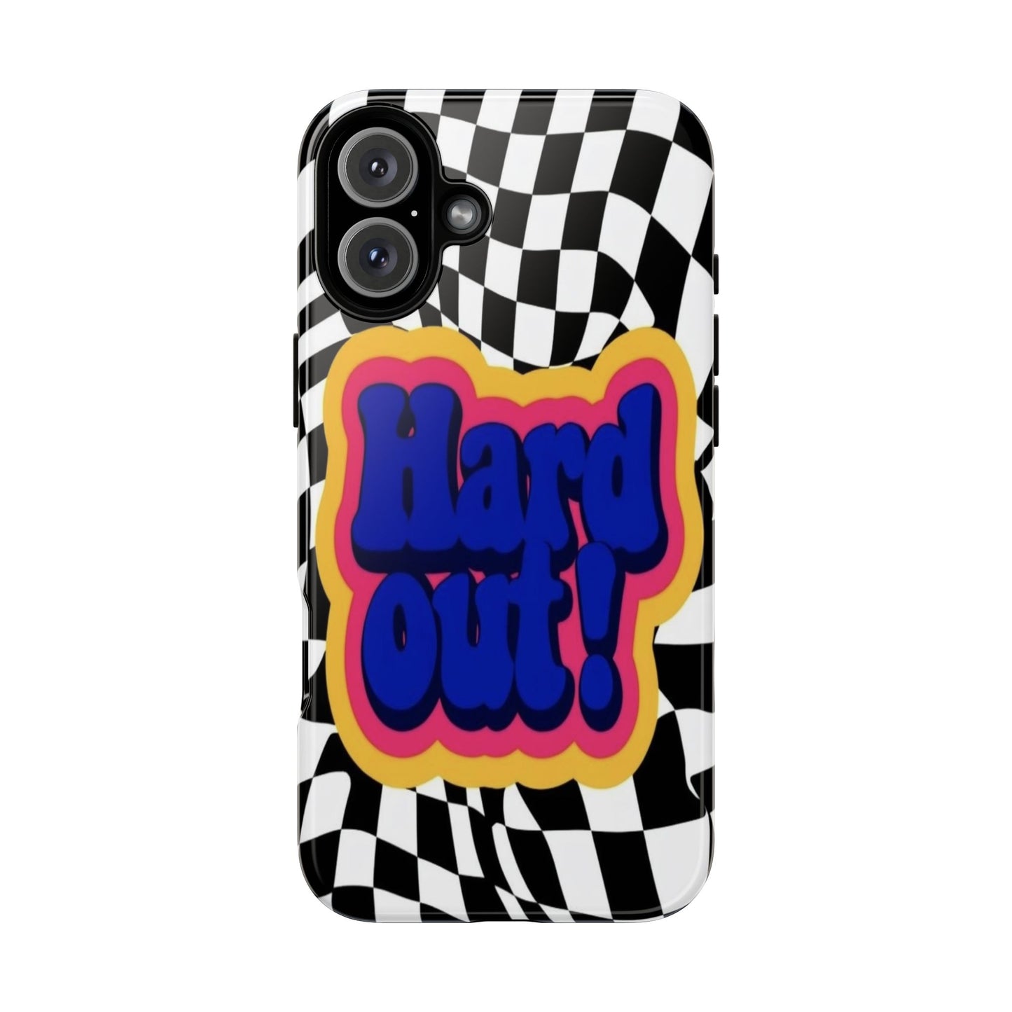 "Hard Out" Mobile Phone Case (blue)