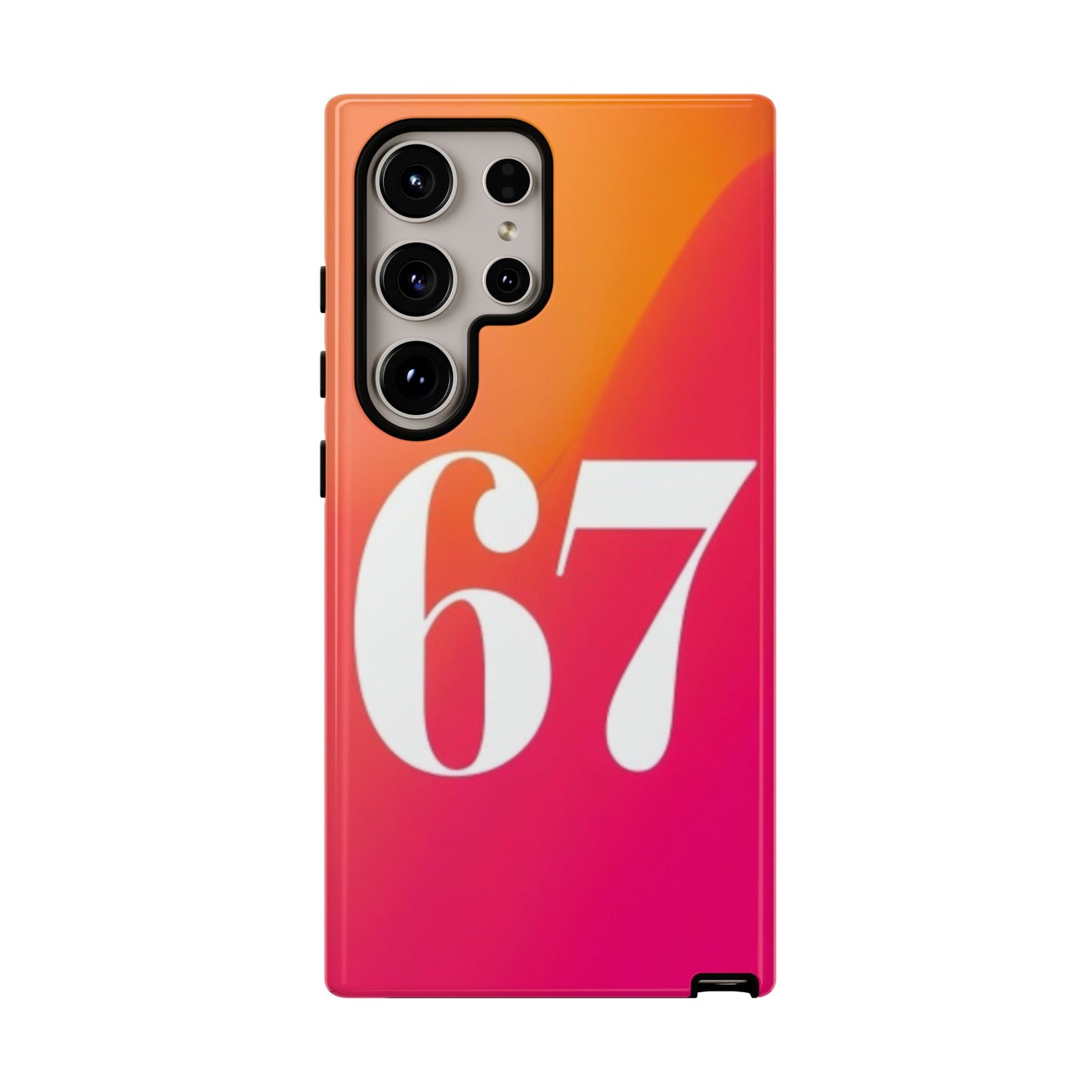 "67" Mobile Phone Case