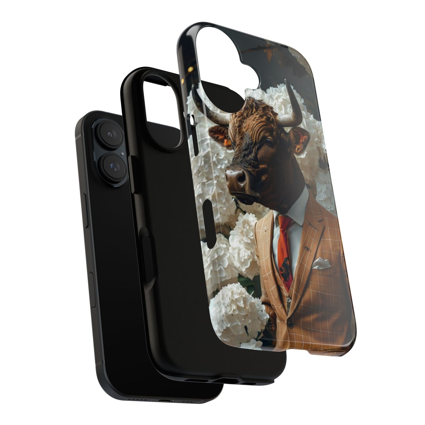 "The Genteel Bull" Mobile Phone Case