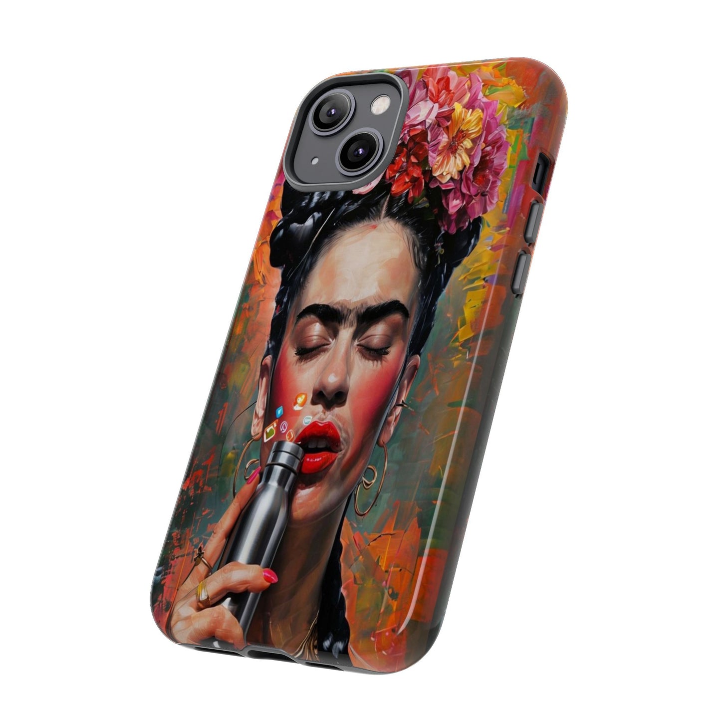 "Frida with a Flask" Mobile Phone Case