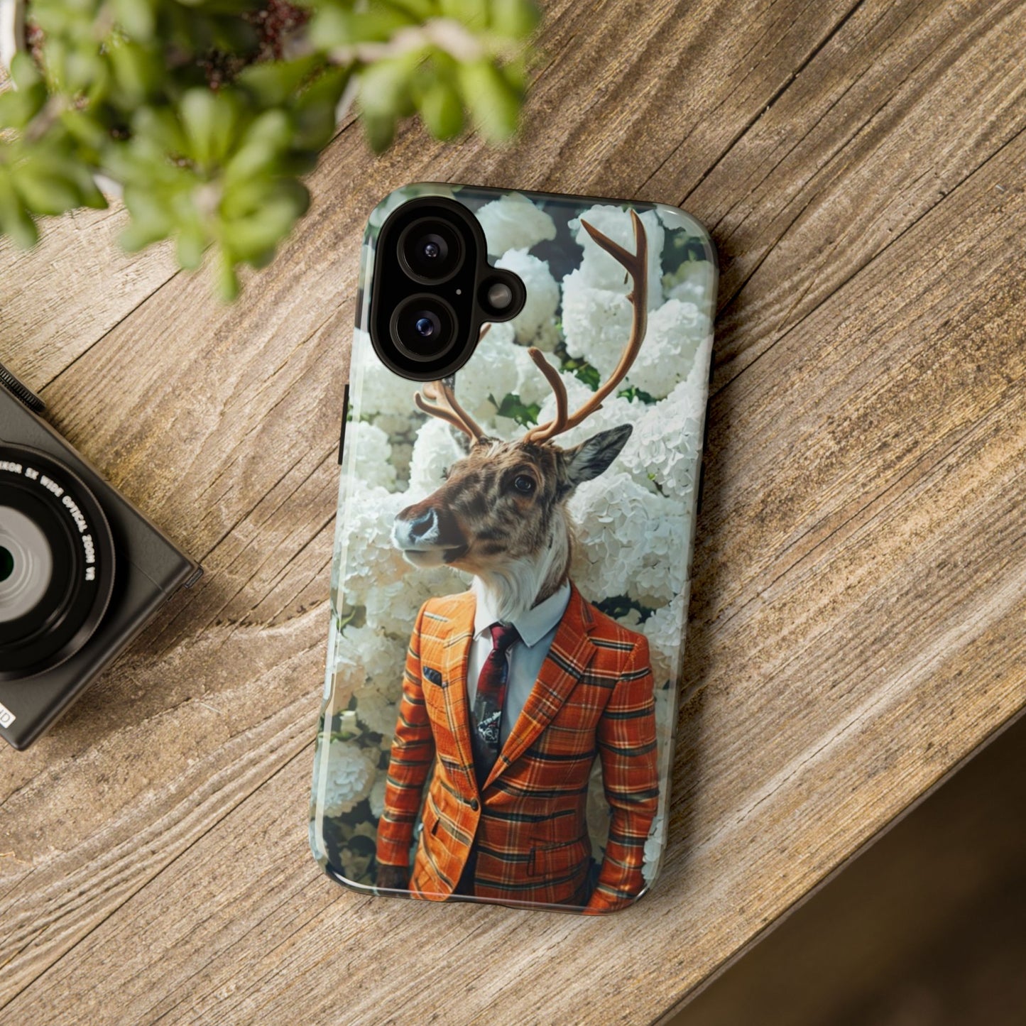 "The Stag" Mobile Phone Case (orange)