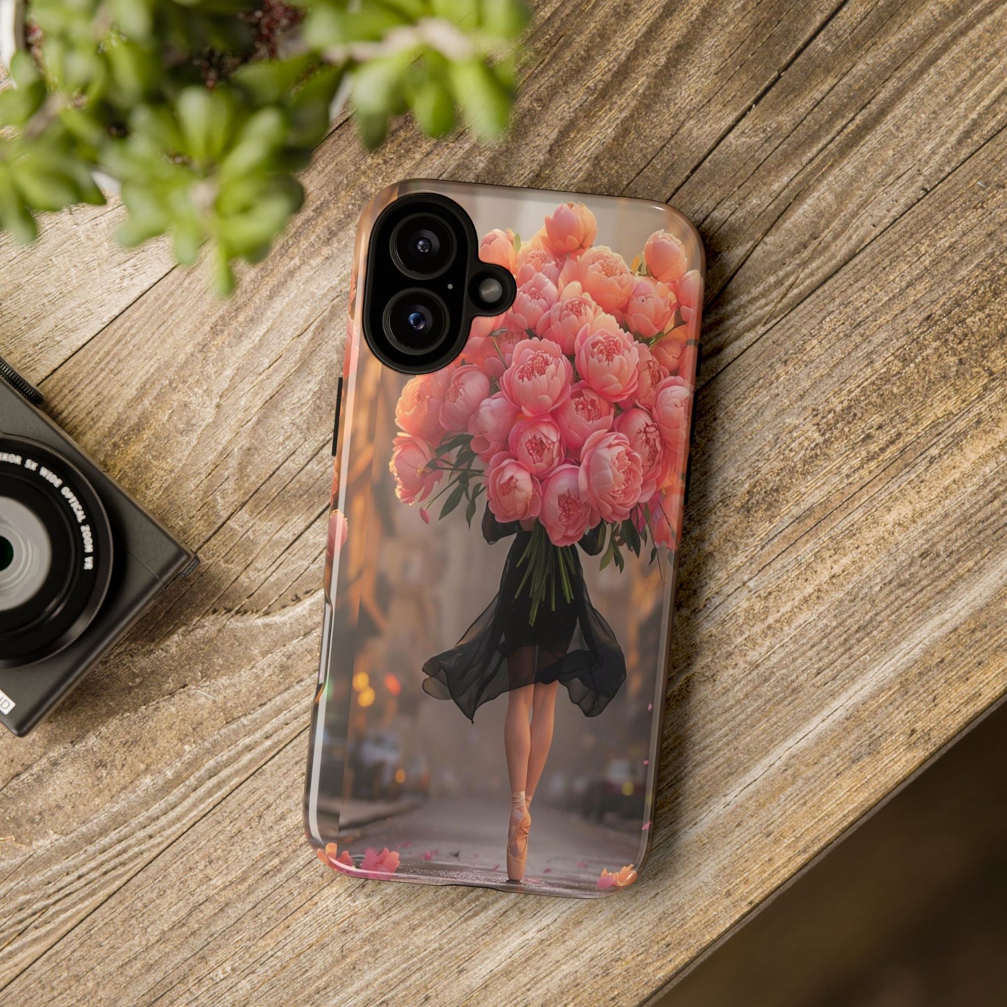 "Plie and Peonies" Mobile Phone Case