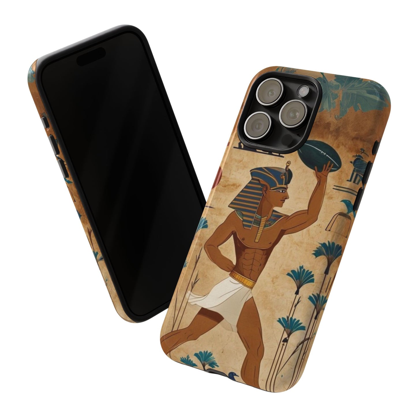 "Tutankhaman Takes the Pass" Mobile Phone Case