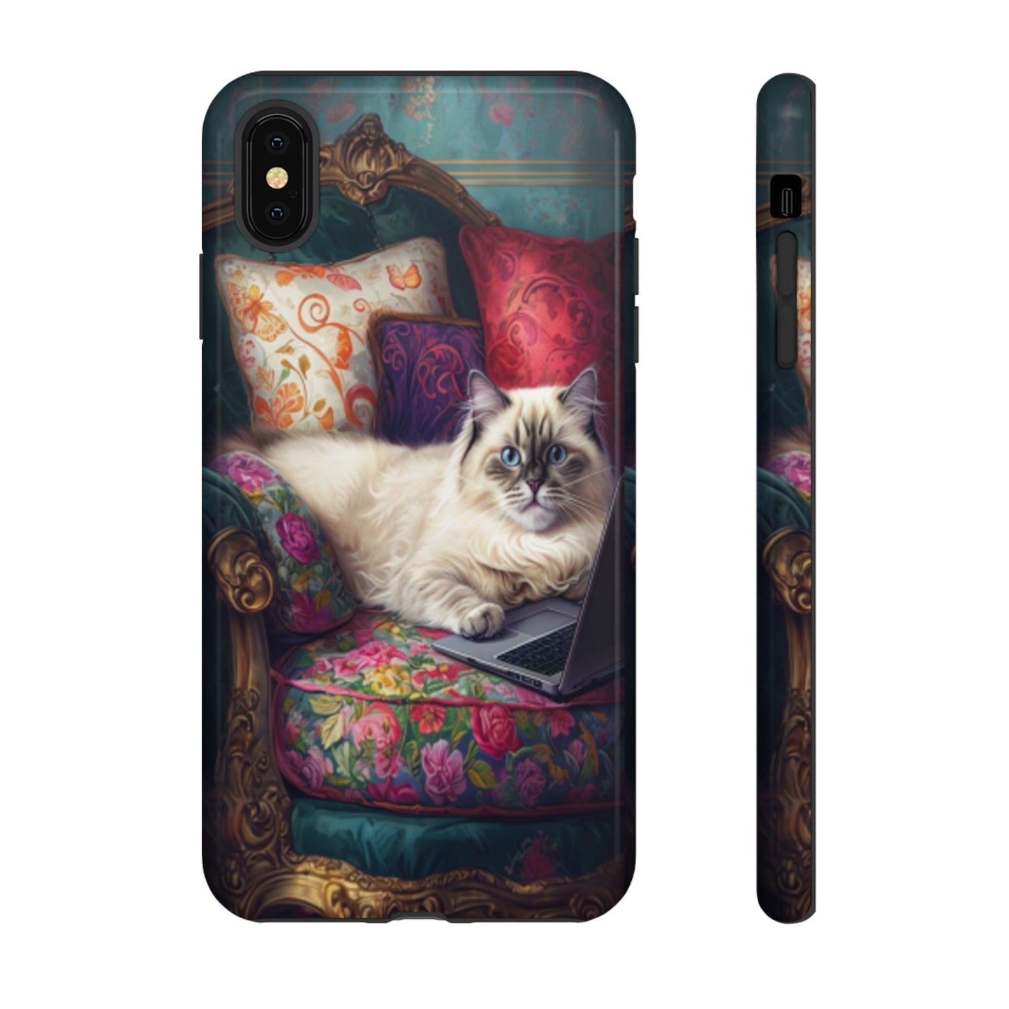 "Purr-sian Productivity" Mobile Phone Case