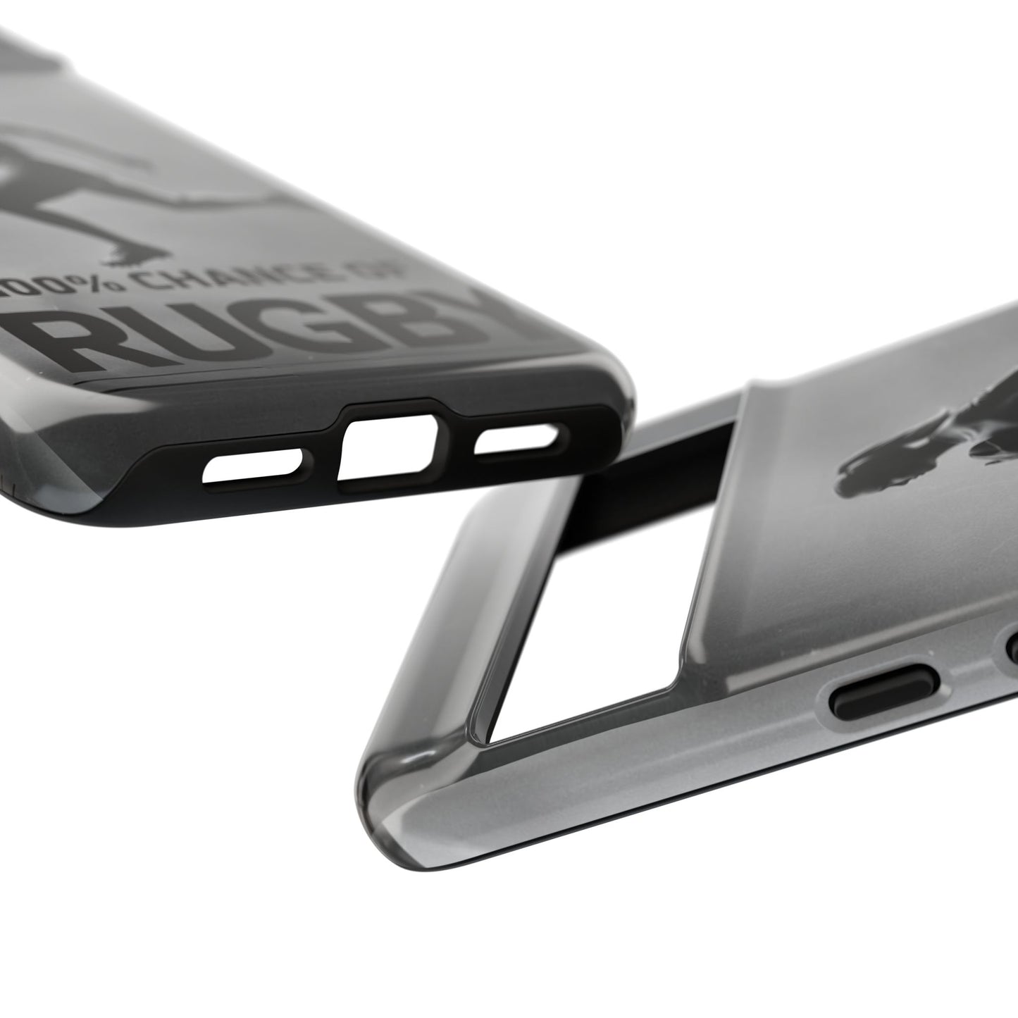 "Rain, Shine, Rugby" Mobile Phone Case