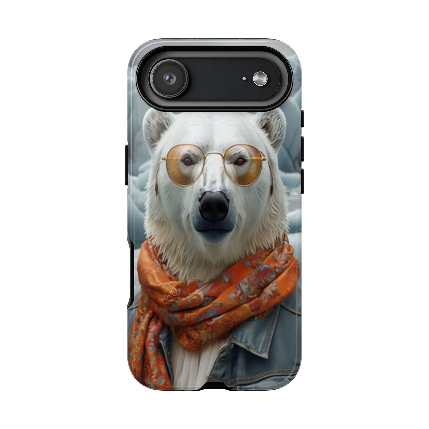 "Urban Zen Polar Bear" Mobile Phone Case
