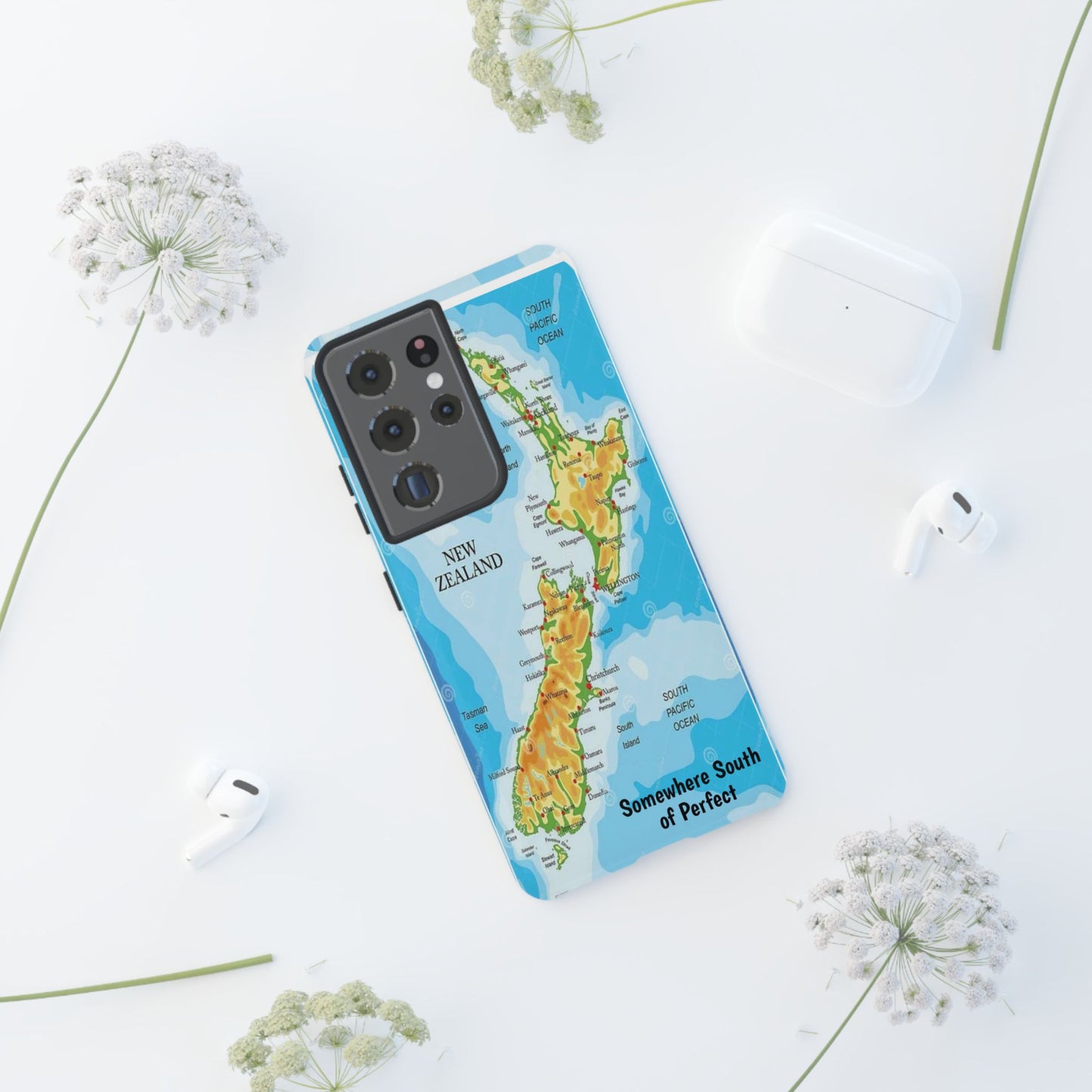 "Somewhere South of Perfect" Mobile Phone Case