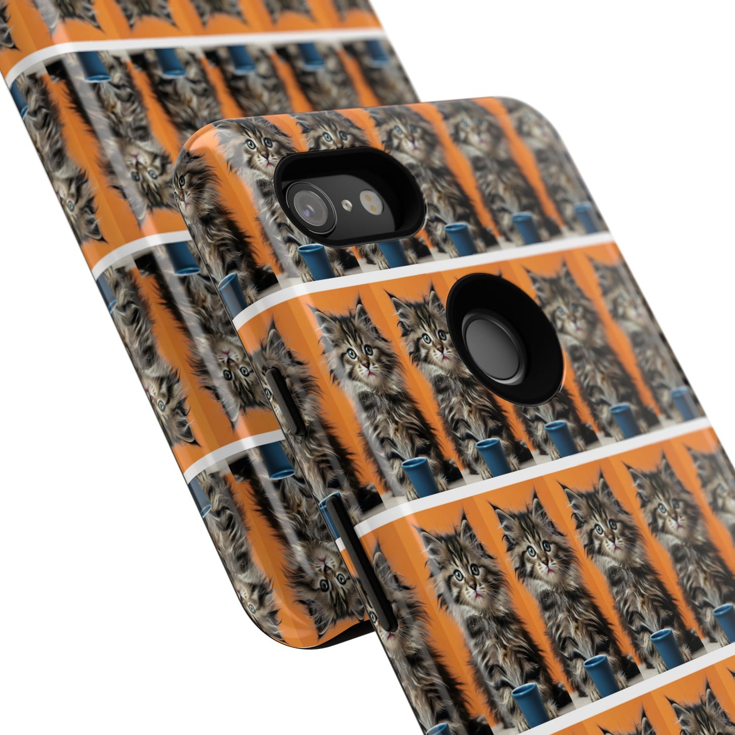 "Bad Hair, Good Coffee - we all need balance" Mobile Phone Case