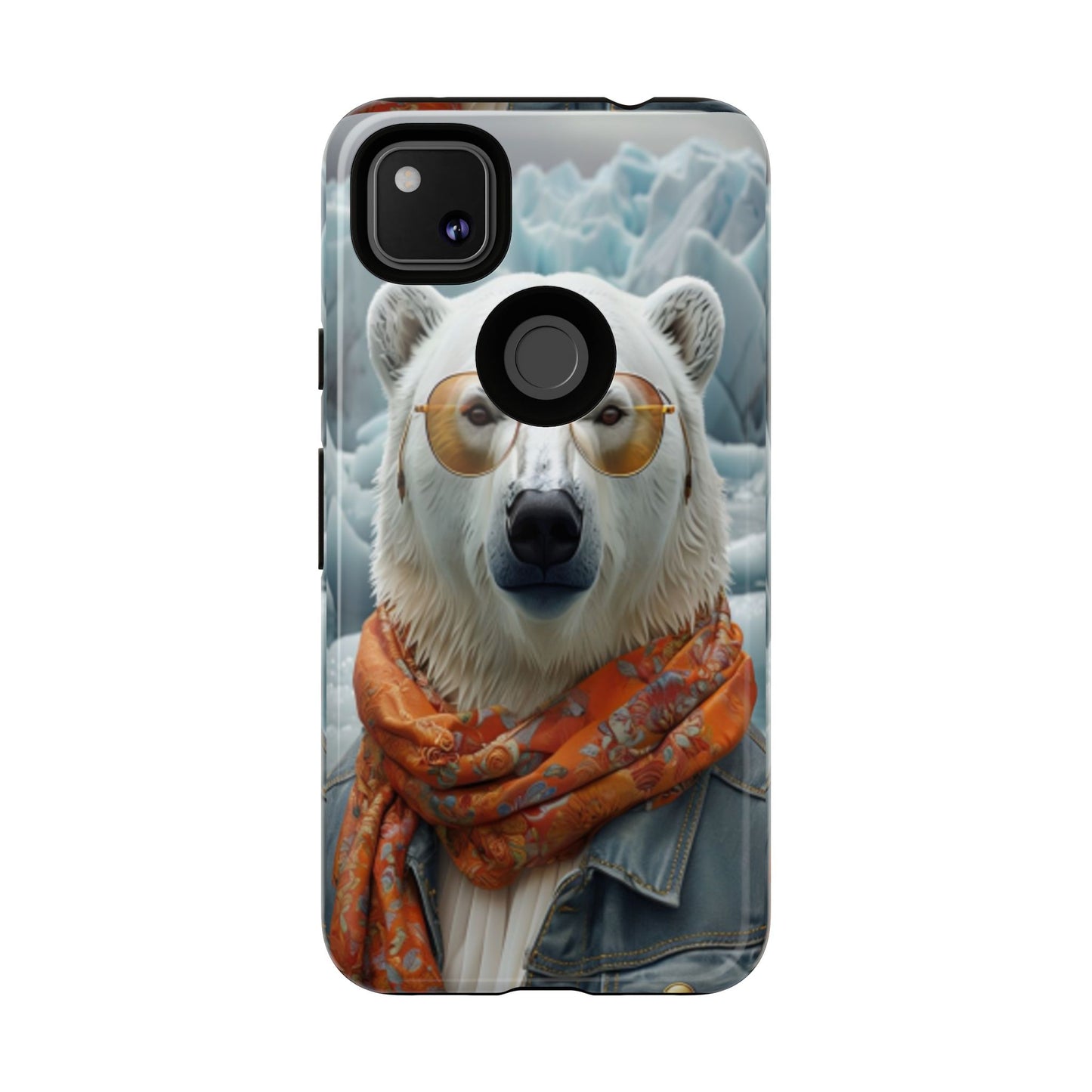 "Urban Zen Polar Bear" Mobile Phone Case