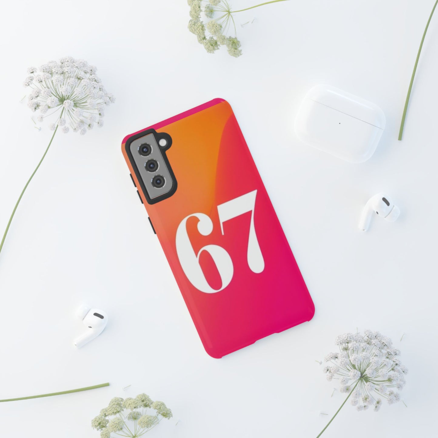 "67" Mobile Phone Case