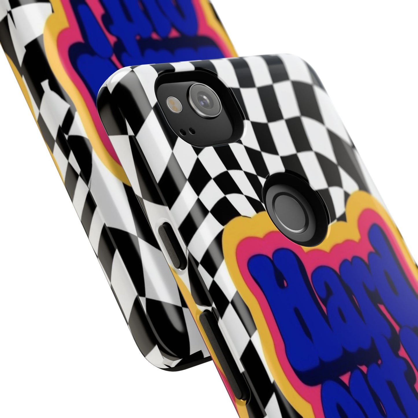 "Hard Out" Mobile Phone Case (blue)