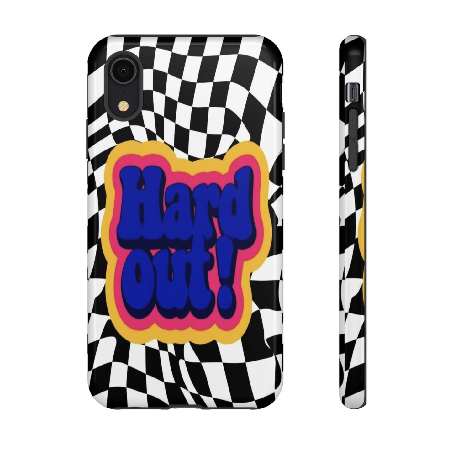 "Hard Out" Mobile Phone Case (blue)