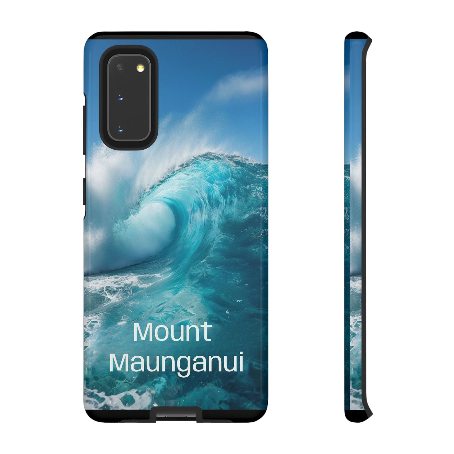 "Mount Maunganui" Mobile Phone Case (green)