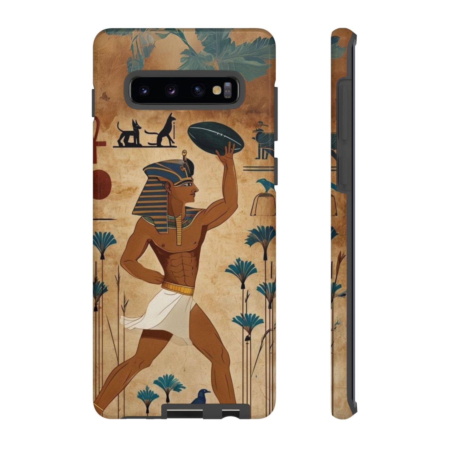 "Tutankhaman Takes the Pass" Mobile Phone Case