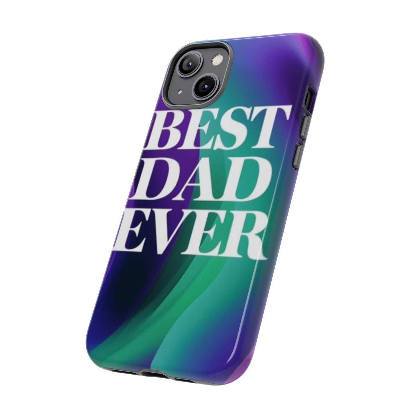 "Best Dad Ever" Mobile Phone Case (purple)