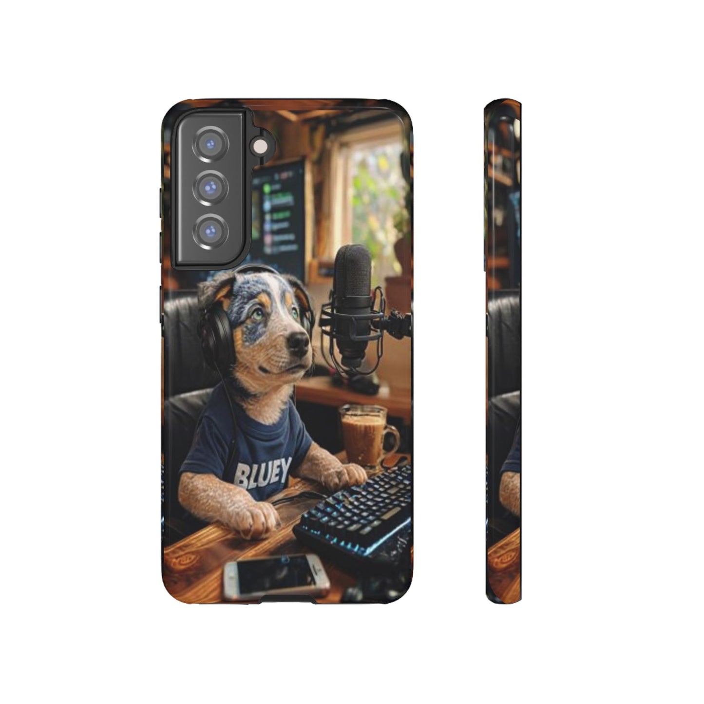 "Blue Heeler - a Tribute to Bluey" Mobile Phone Case
