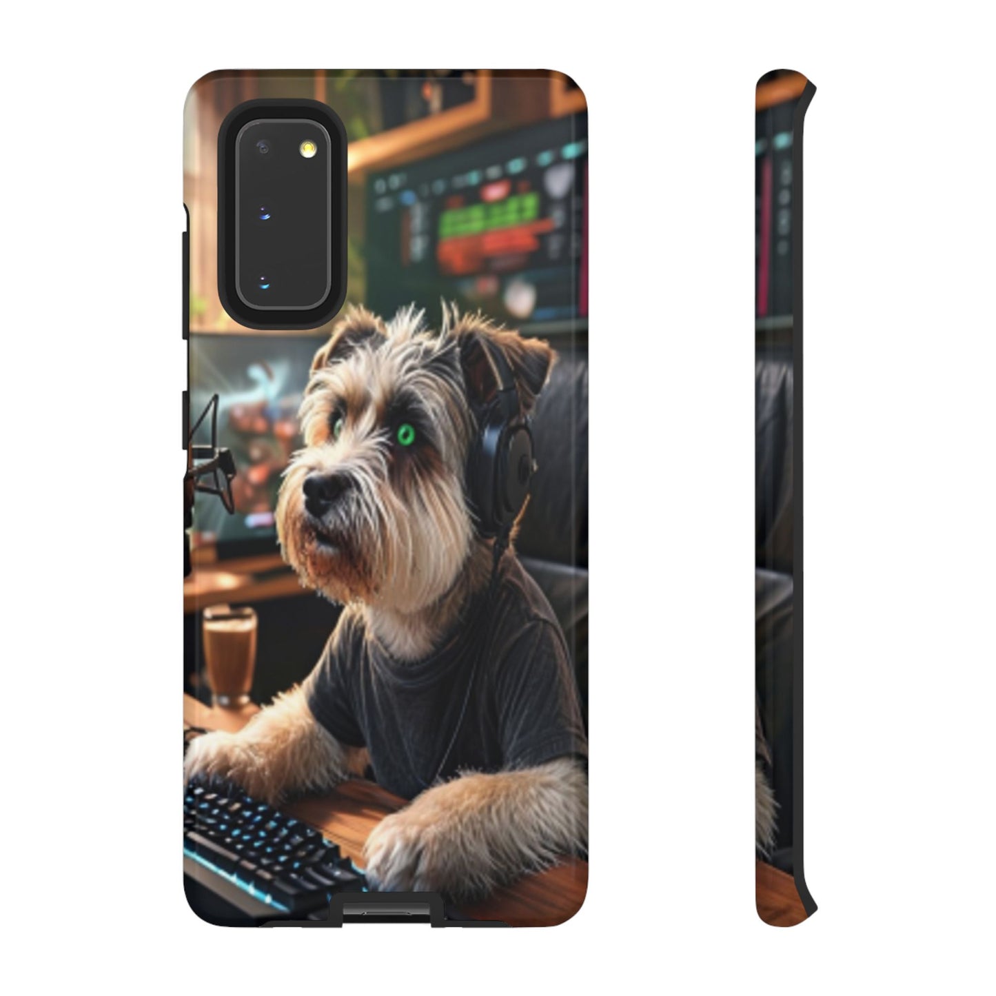 "Your Spirited WFH Side-Kick" Mobile Phone Case