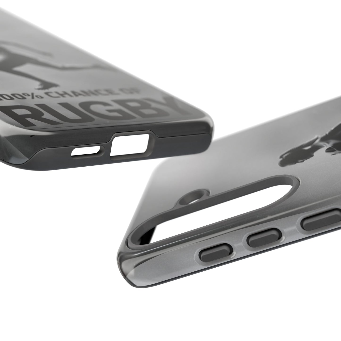 "Rain, Shine, Rugby" Mobile Phone Case