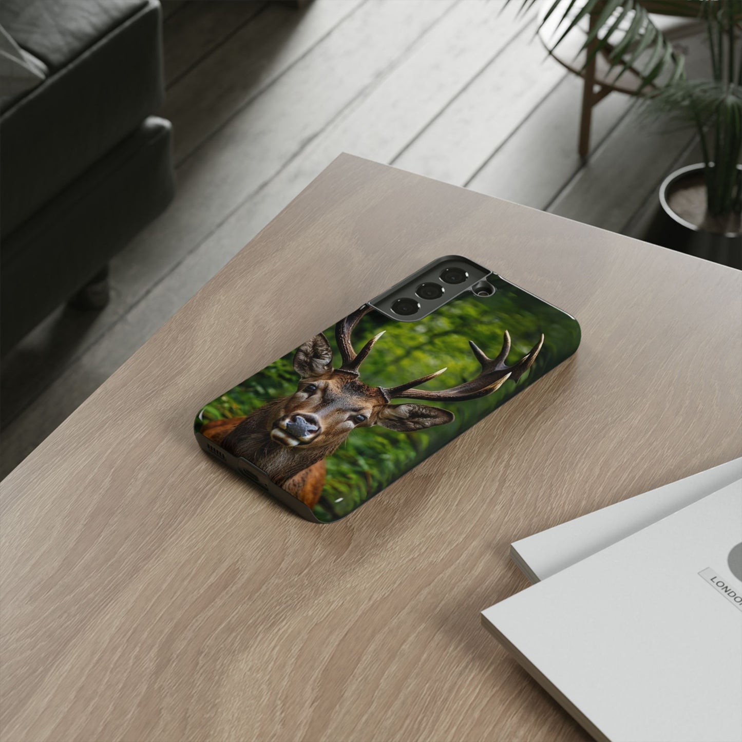 "Gone Bush, Back Never" Mobile Phone Case