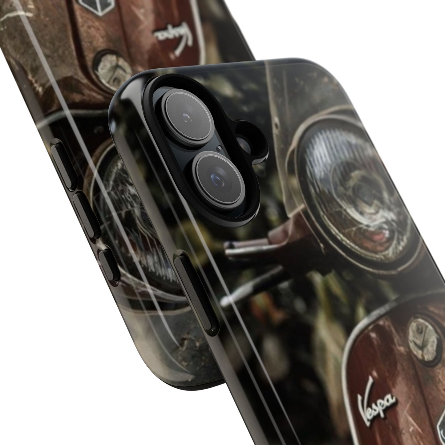 "Vespa. Old Soul, Full Tank" Mobile Phone Case