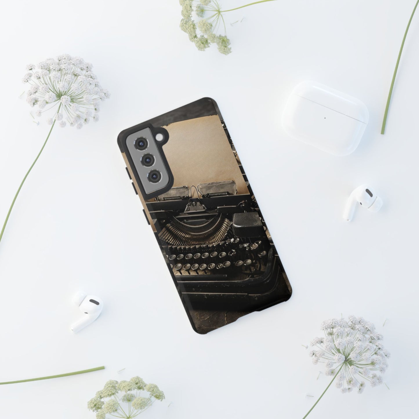 "Fade in. A Writer at the Cusp of Genius" Mobile Phone Case