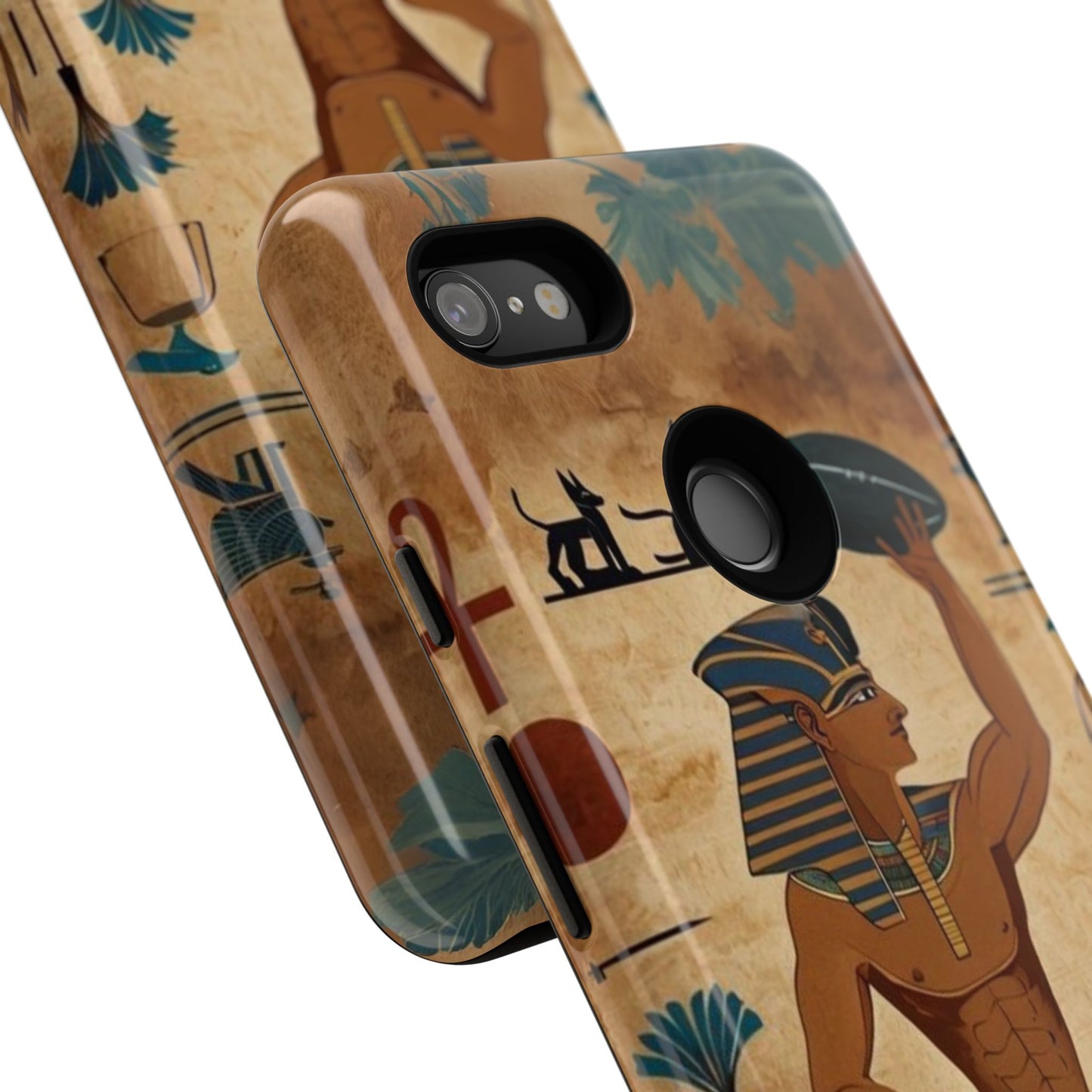 "Tutankhaman Takes the Pass" Mobile Phone Case