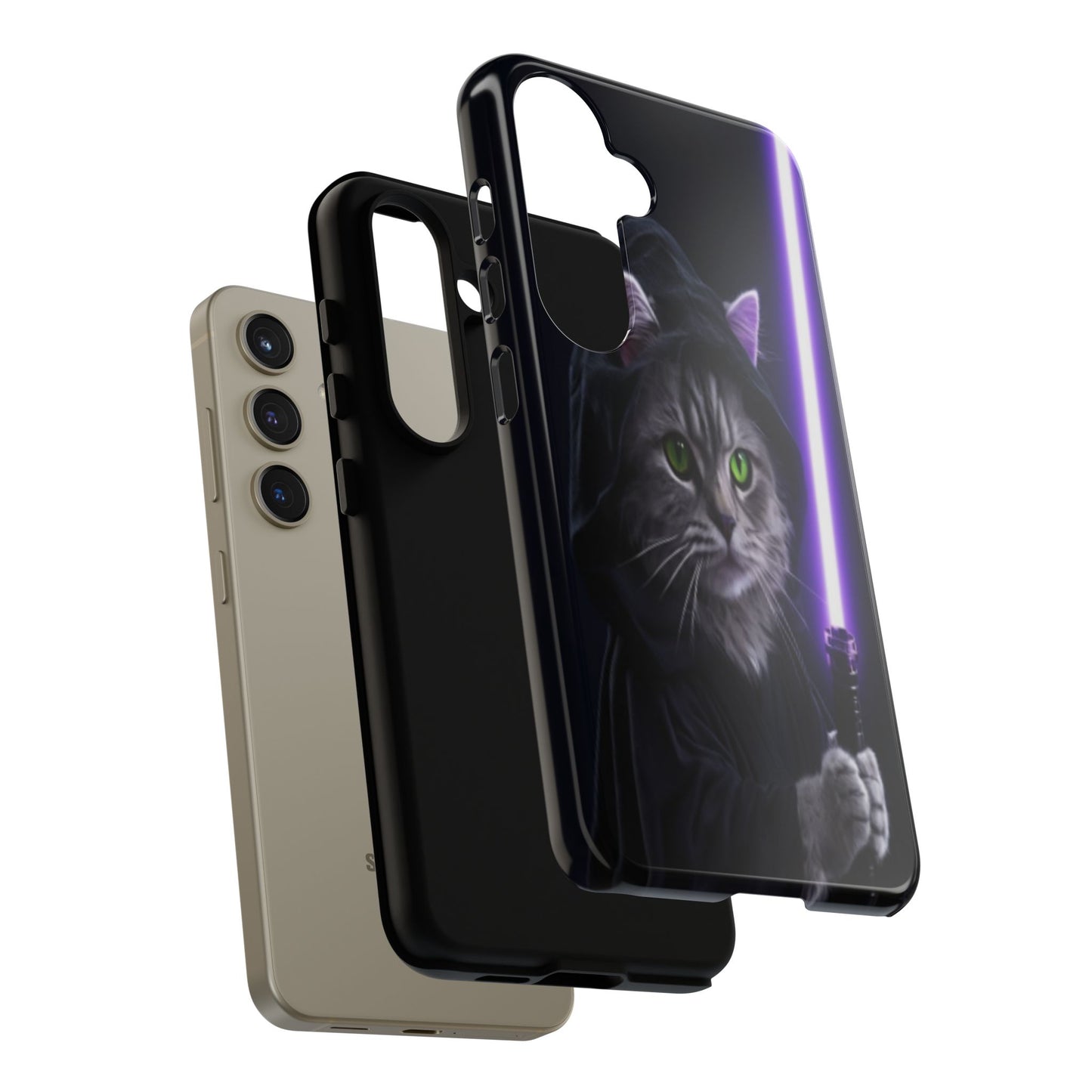 "Jedi Whisker" Mobile Phone Case (purple)