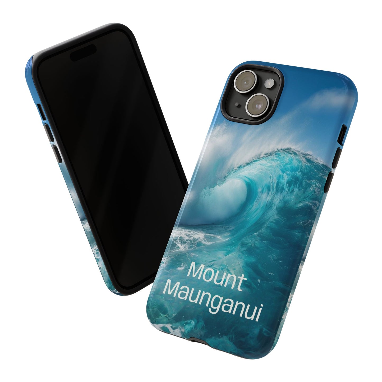 "Mount Maunganui" Mobile Phone Case (green)