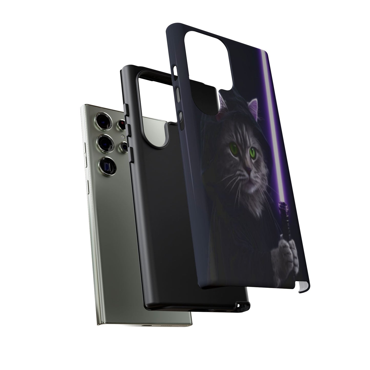 "Jedi Whisker" Mobile Phone Case (purple)