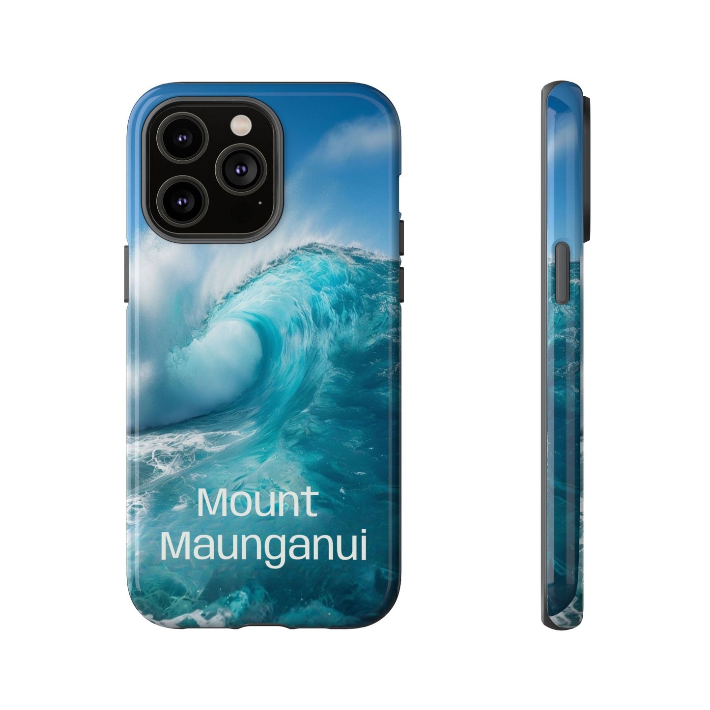 "Mount Maunganui" Mobile Phone Case (green)