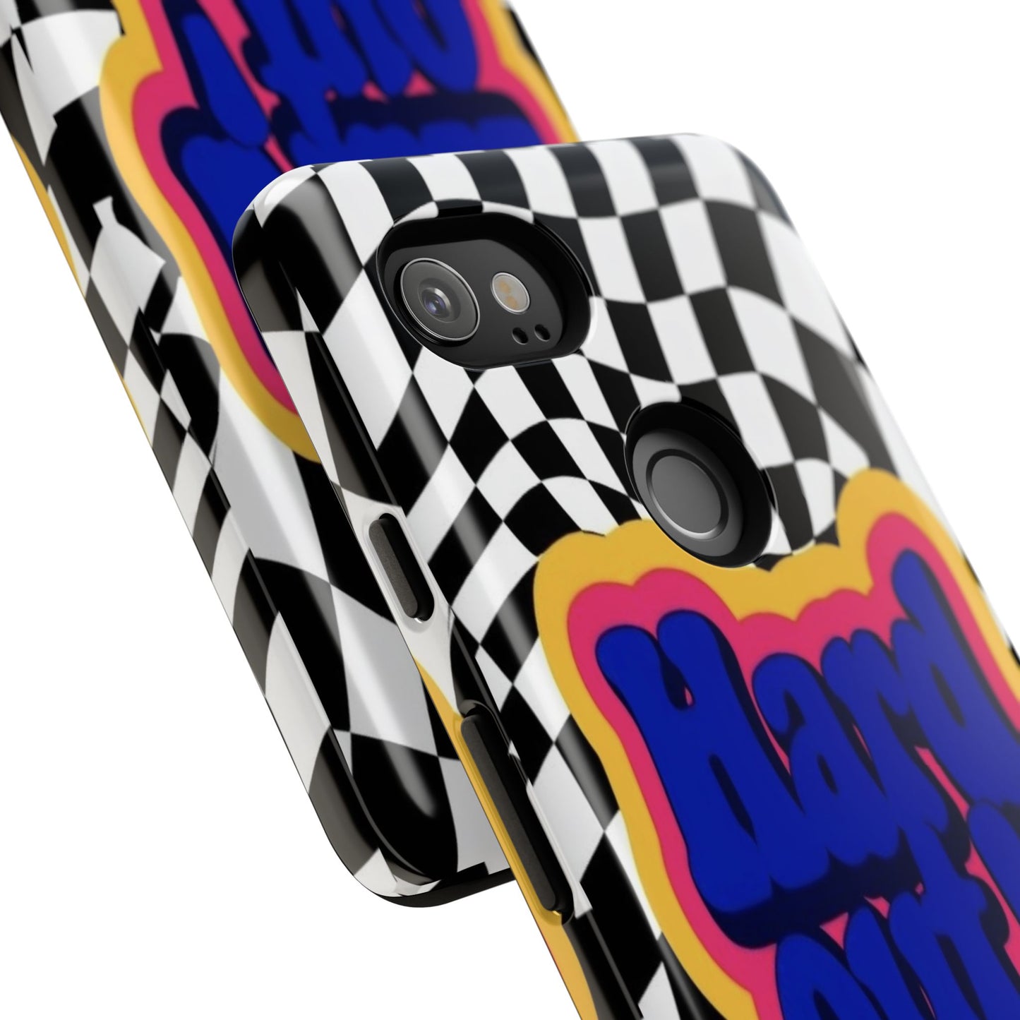 "Hard Out" Mobile Phone Case (blue)