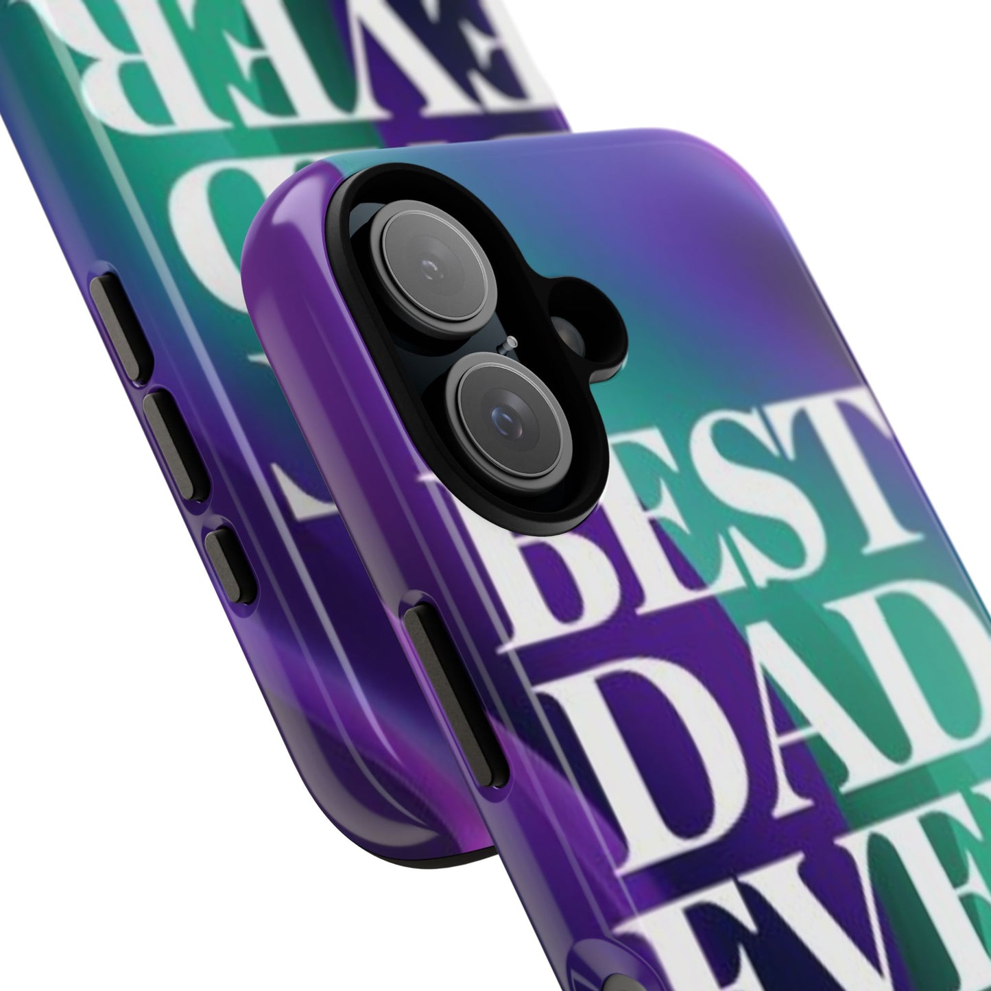 "Best Dad Ever" Mobile Phone Case (purple)