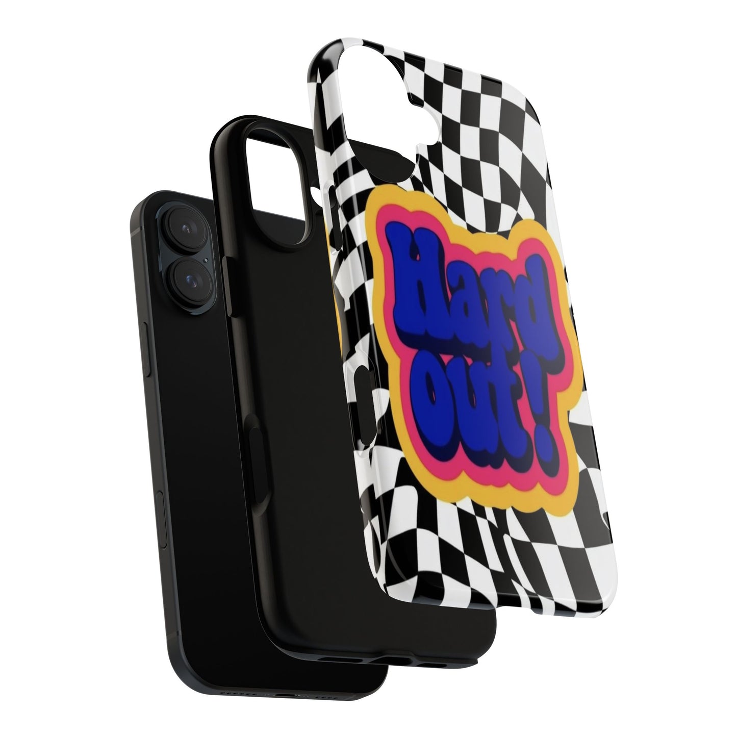 "Hard Out" Mobile Phone Case (blue)