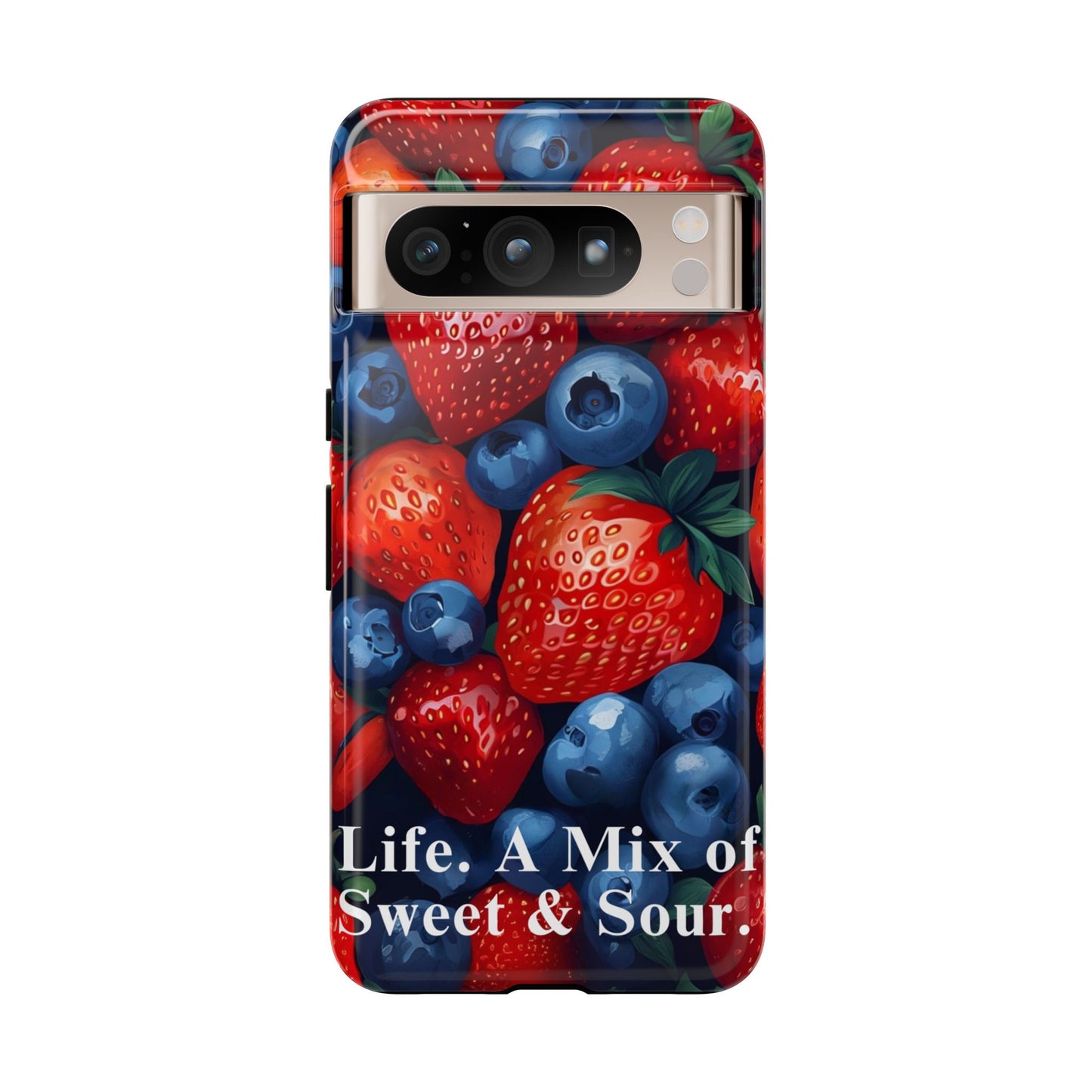"Life. A Mix of Sweet and Sour" Mobile Phone Case