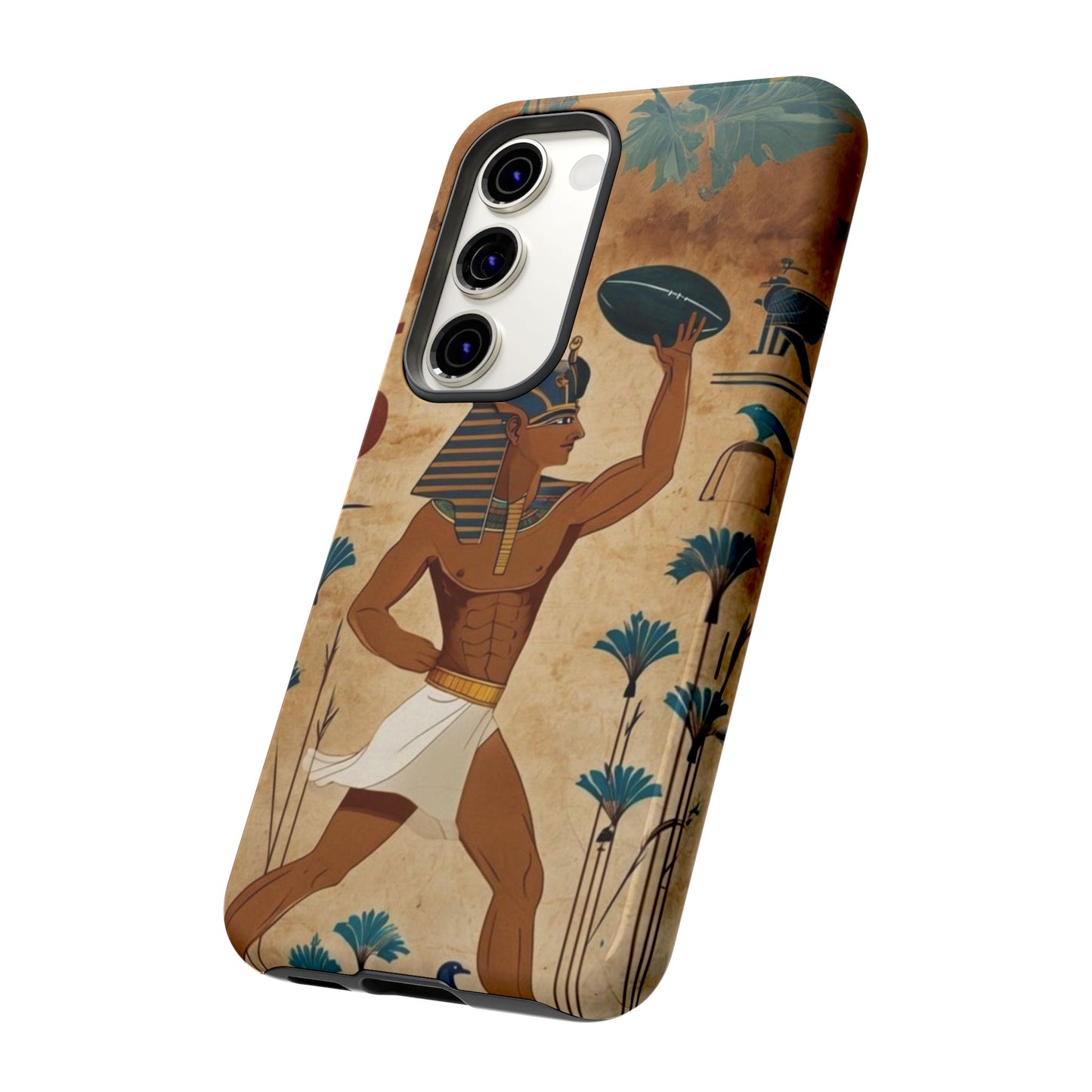 "Tutankhaman Takes the Pass" Mobile Phone Case
