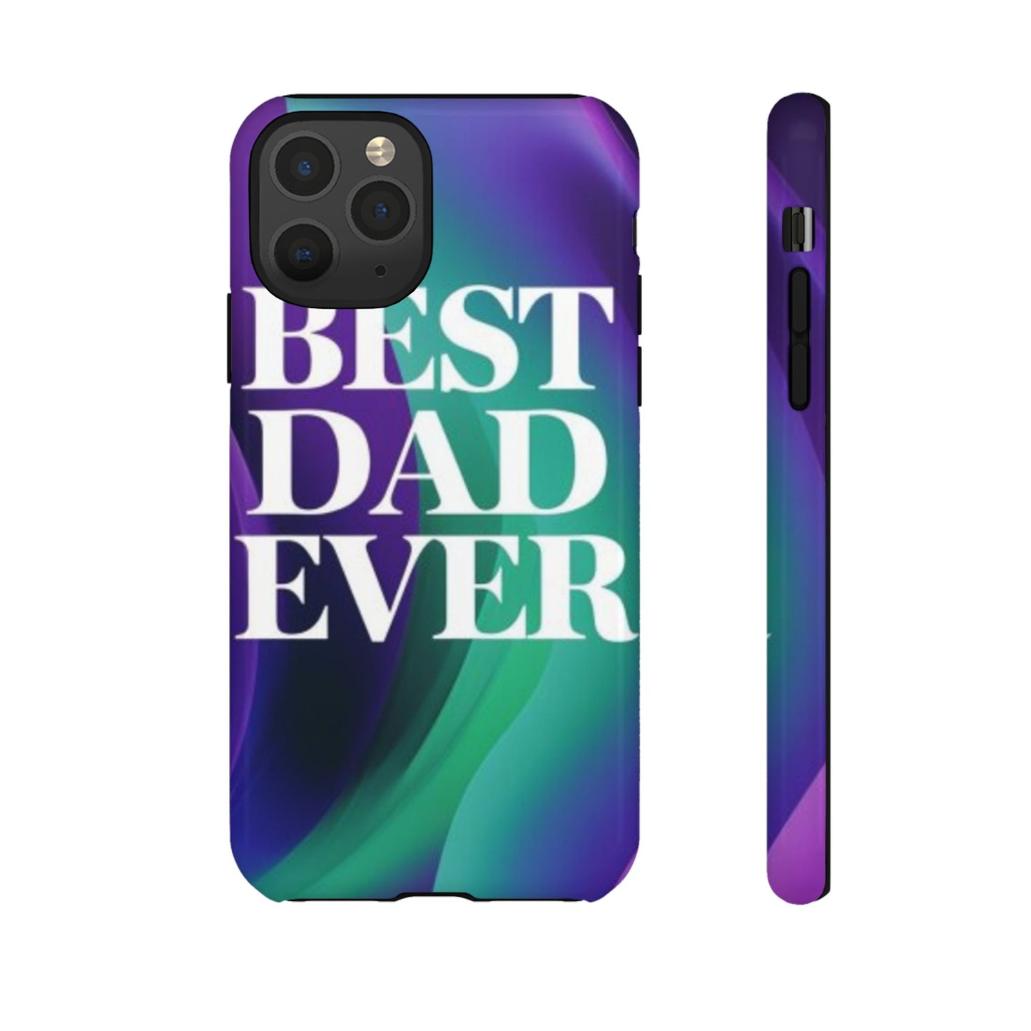 "Best Dad Ever" Mobile Phone Case (purple)