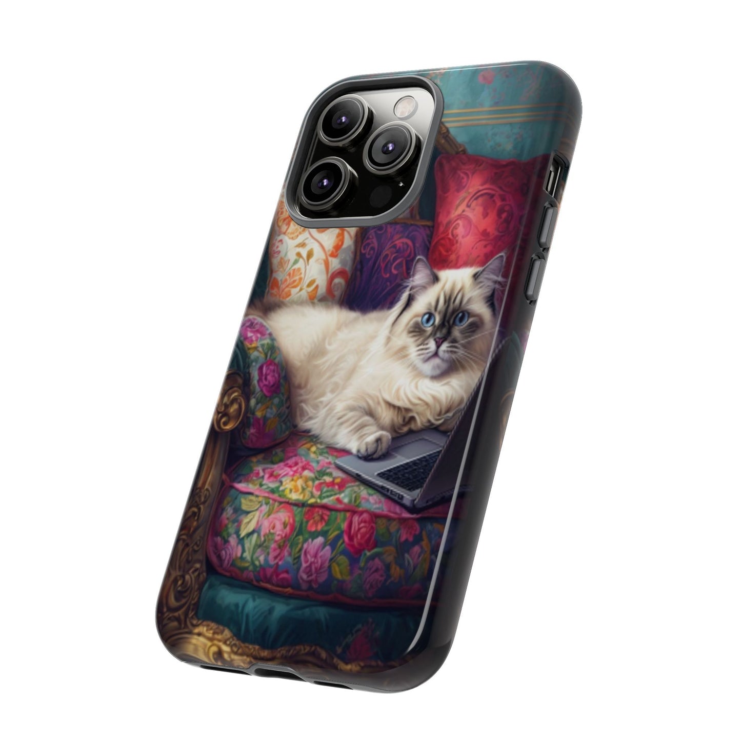 "Purr-sian Productivity" Mobile Phone Case