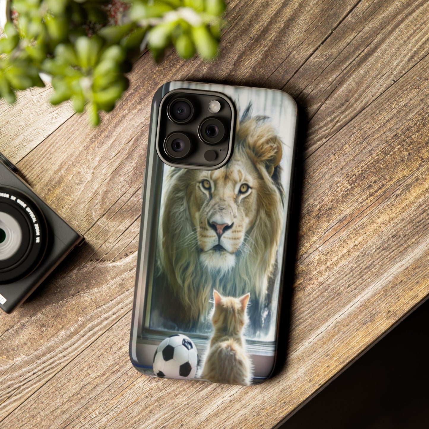 "The Lion Within" Mobile Phone Case (soccer)