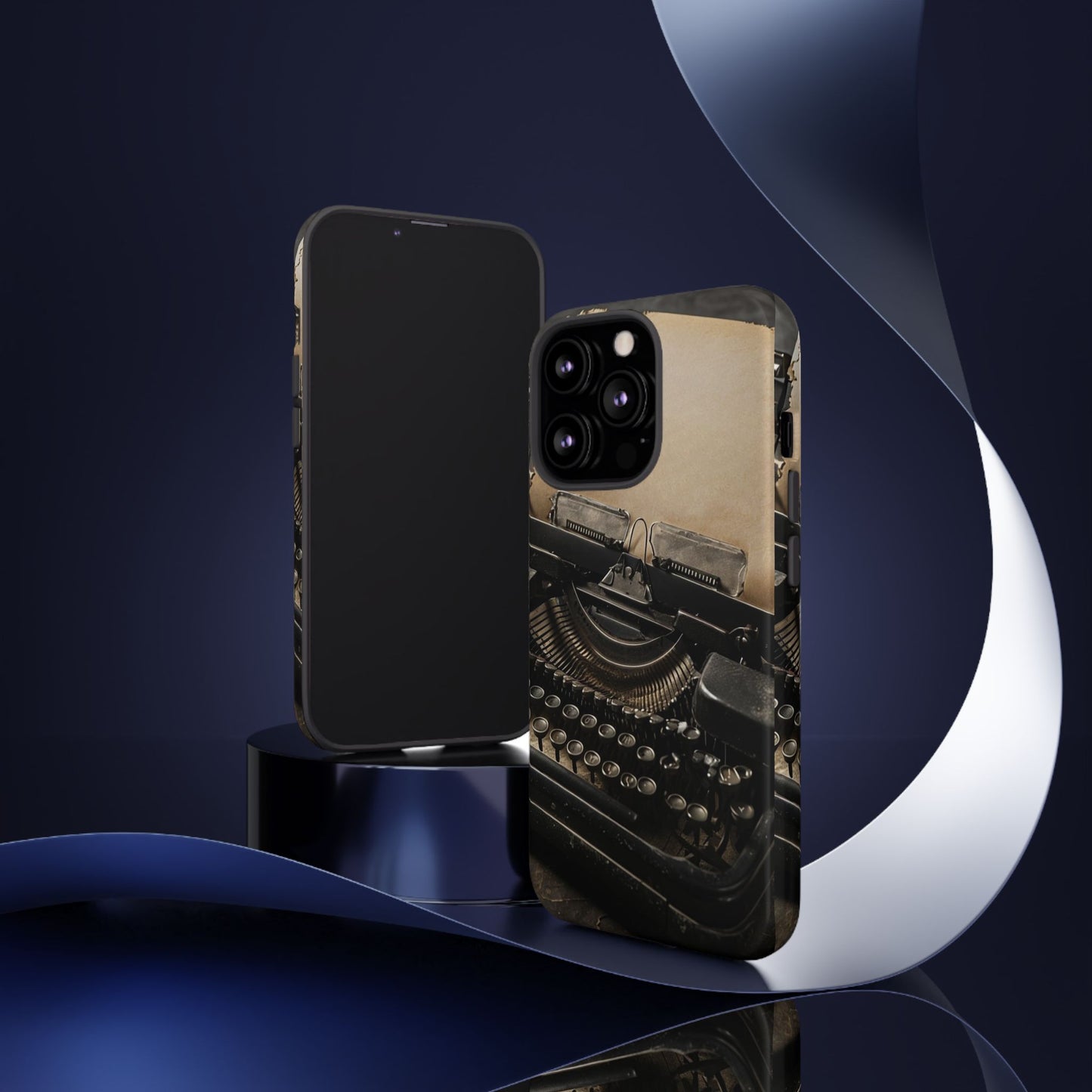 "Fade in. A Writer at the Cusp of Genius" Mobile Phone Case