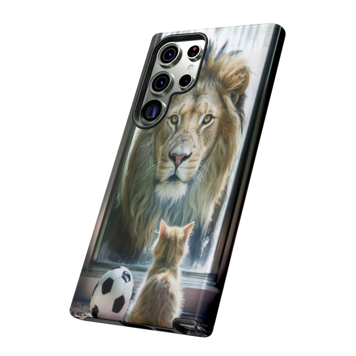 "The Lion Within" Mobile Phone Case (soccer)