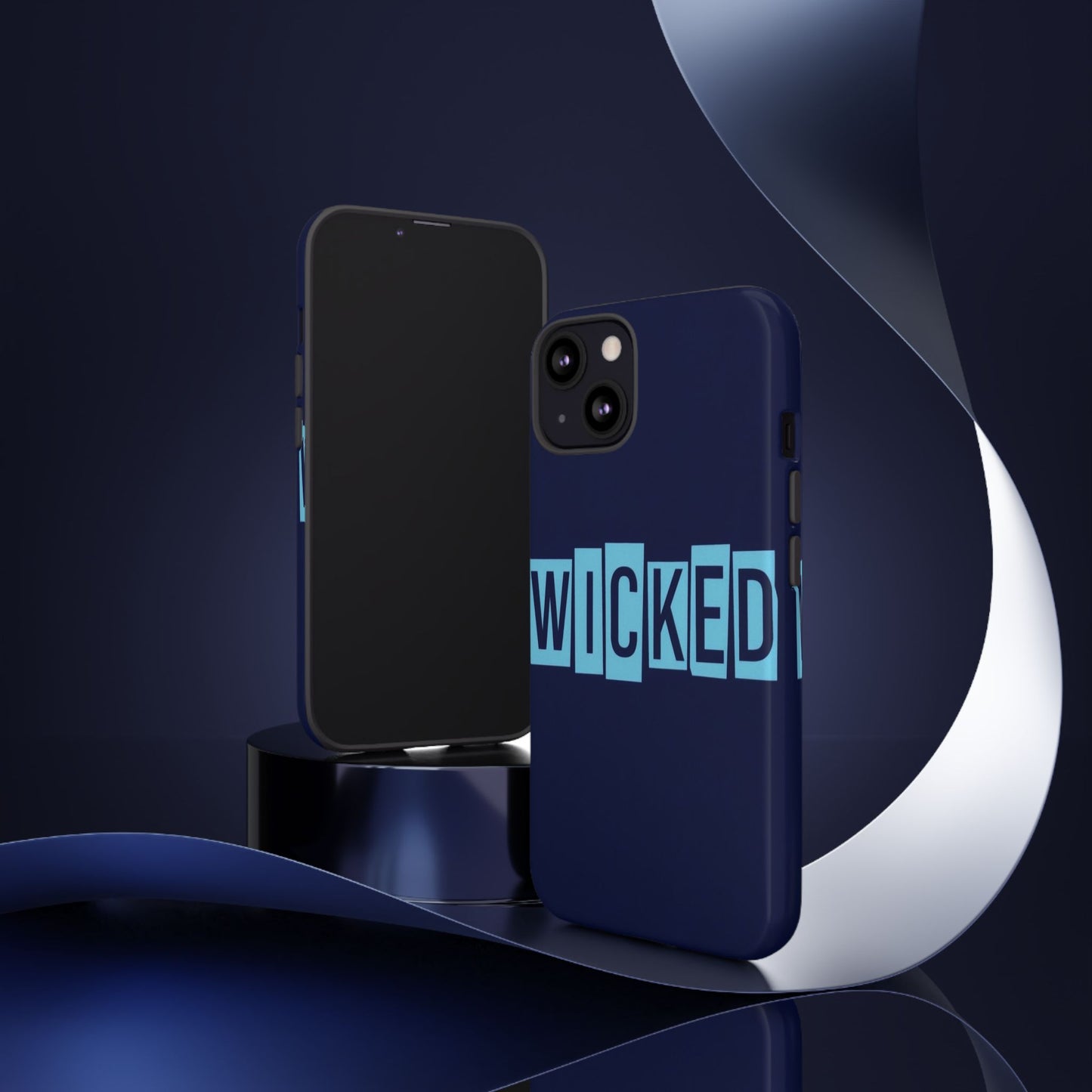 "Wicked" Mobile Phone Case (blue)