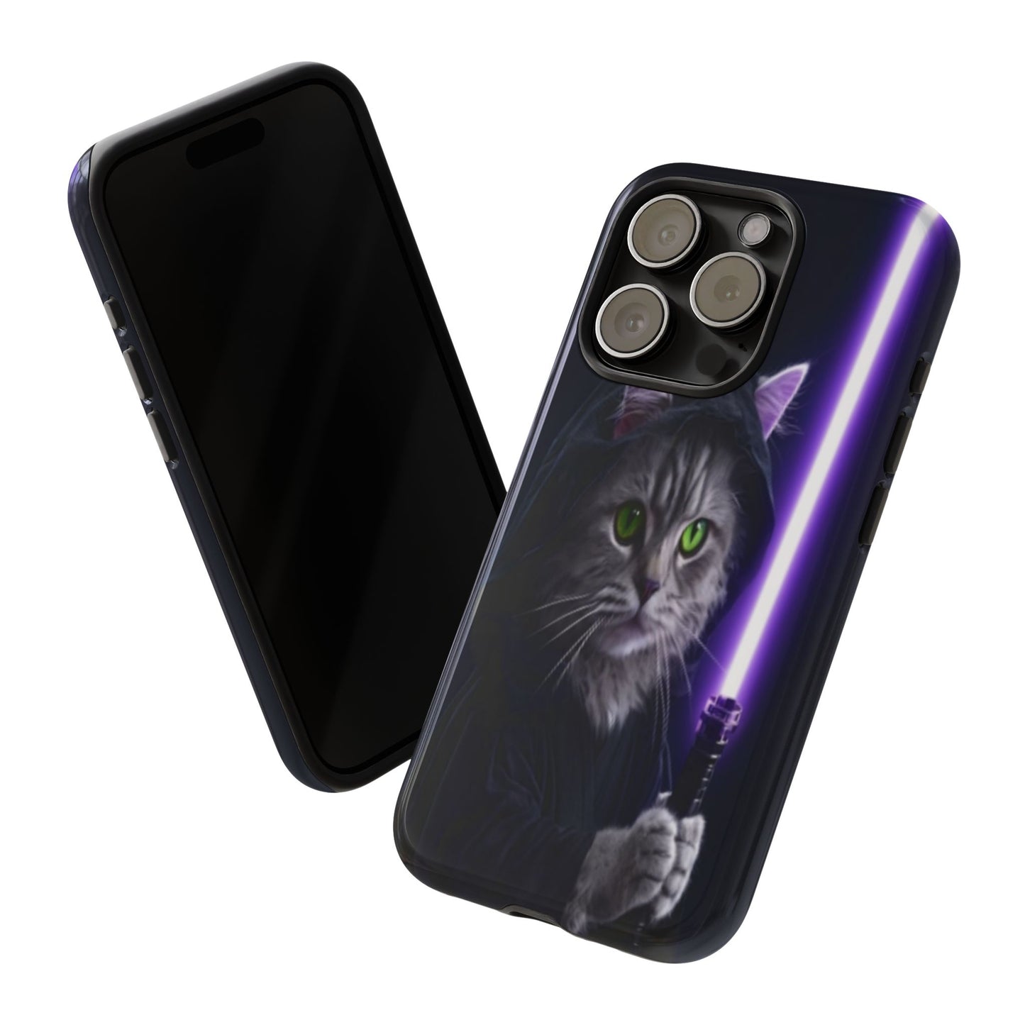 "Jedi Whisker" Mobile Phone Case (purple)