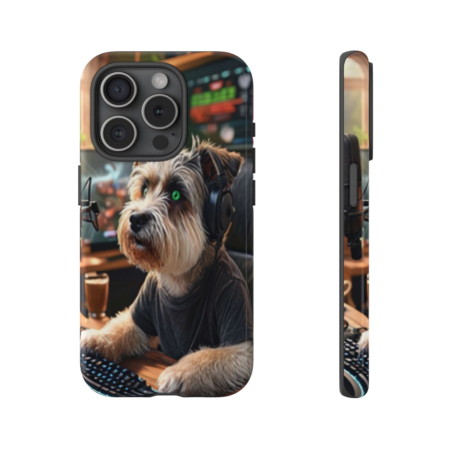 "Your Spirited WFH Side-Kick" Mobile Phone Case