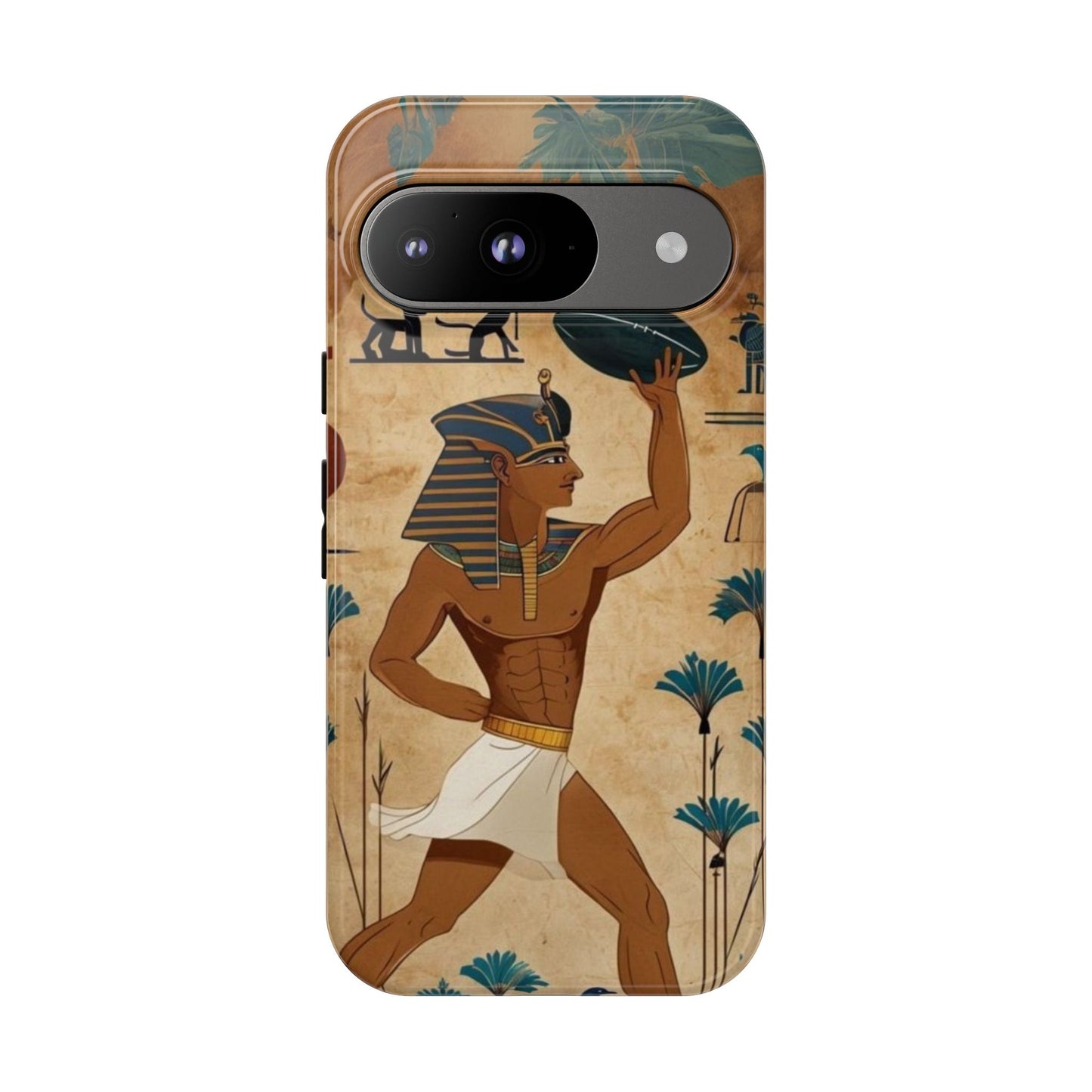 "Tutankhaman Takes the Pass" Mobile Phone Case
