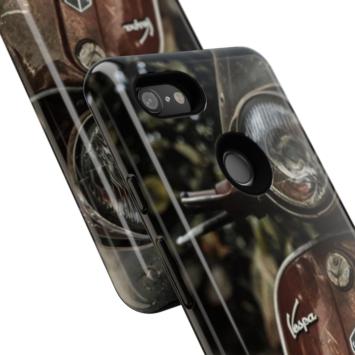 "Vespa. Old Soul, Full Tank" Mobile Phone Case