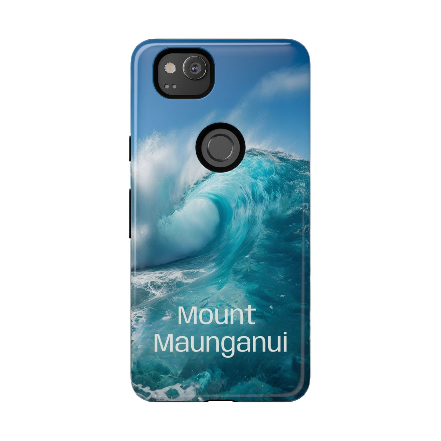 "Mount Maunganui" Mobile Phone Case (green)