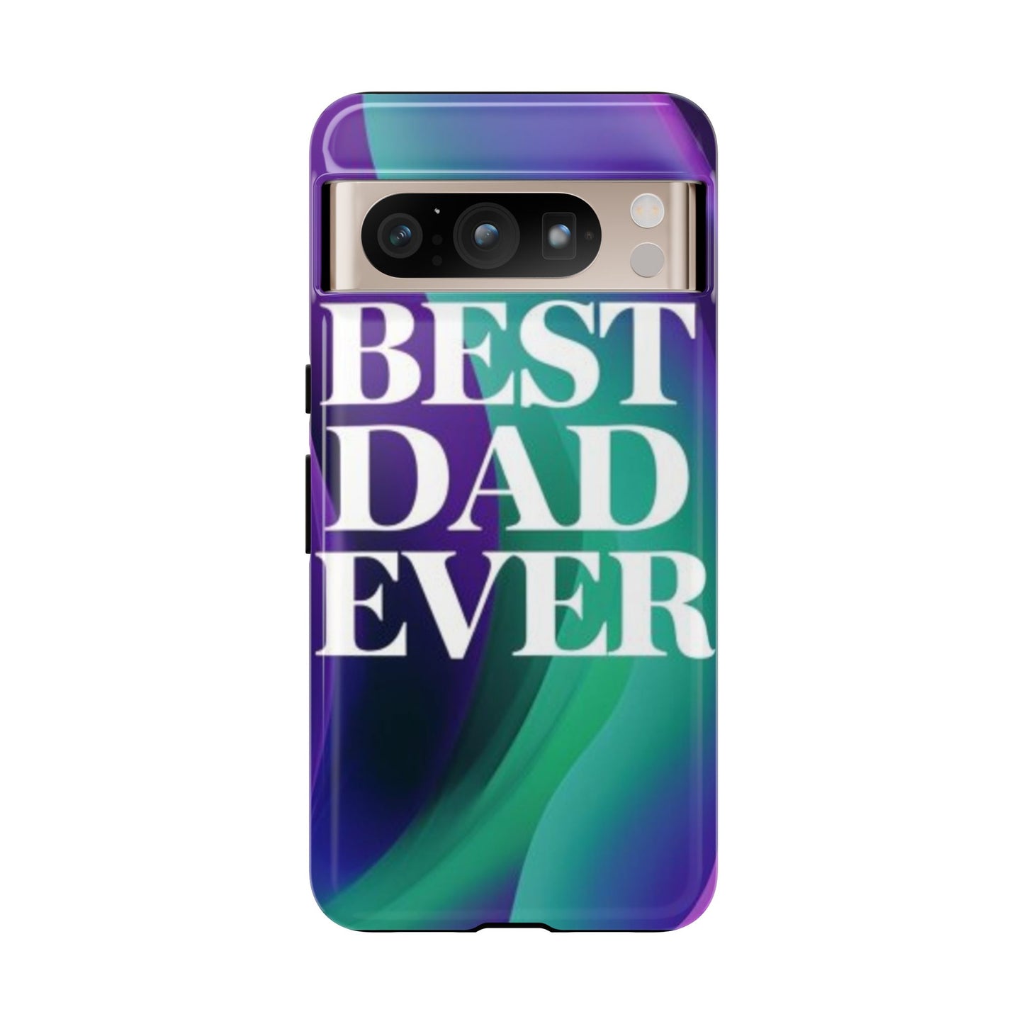 "Best Dad Ever" Mobile Phone Case (purple)