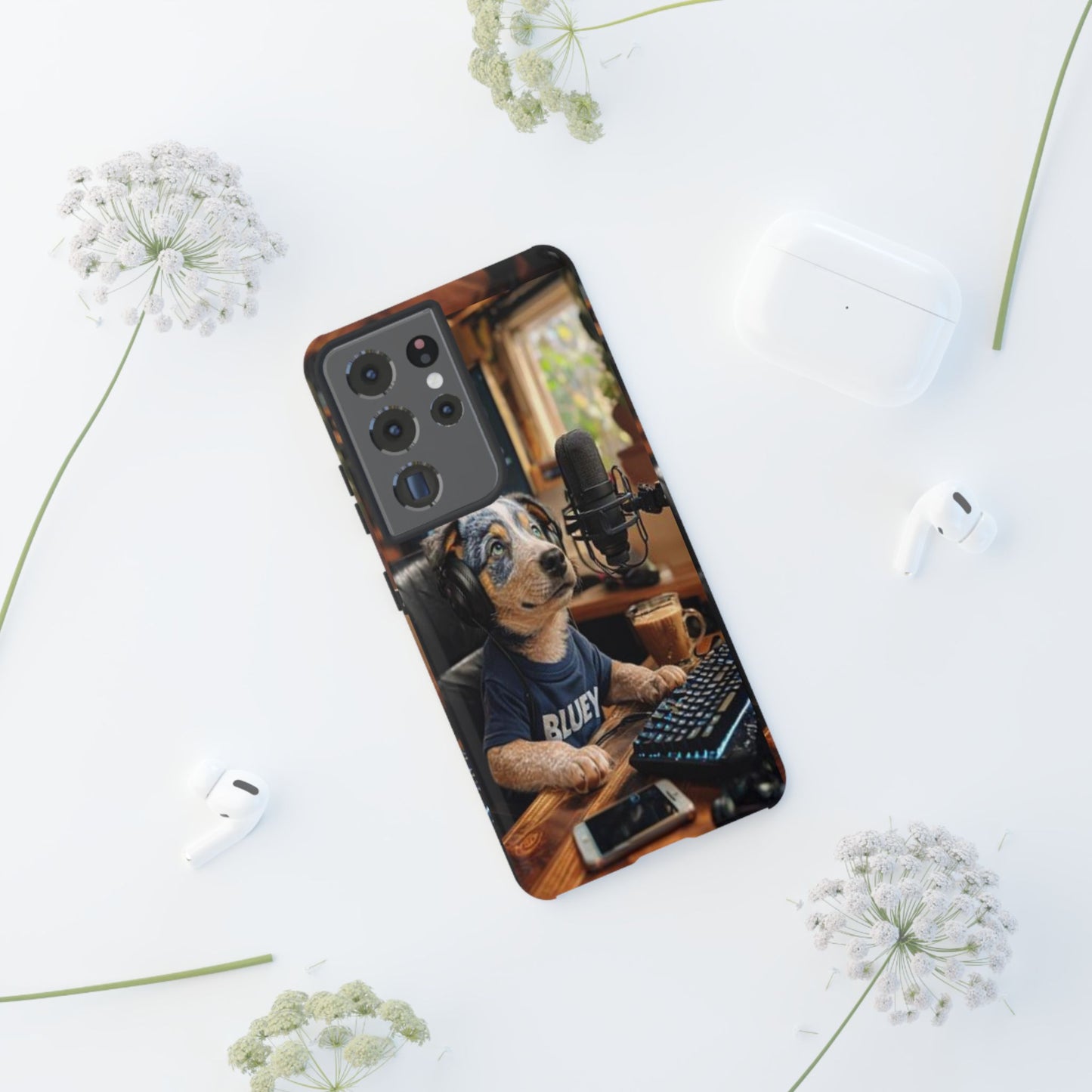 "Blue Heeler - a Tribute to Bluey" Mobile Phone Case