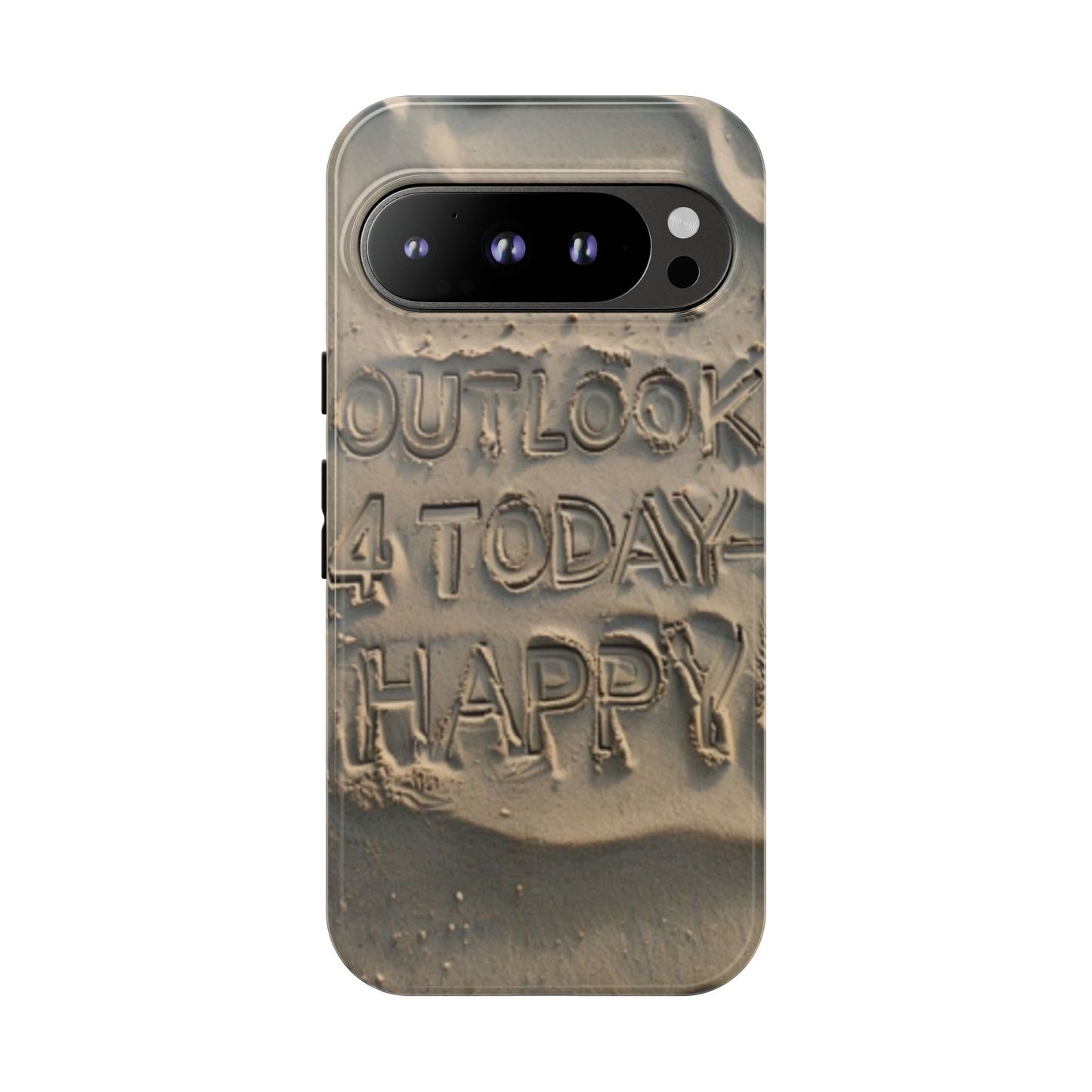 "Life is Short.  Be Happy" Mobile Phone Case
