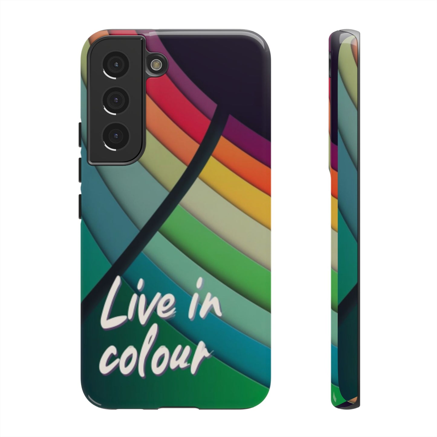 "Live in Colour" Mobile Phone Case